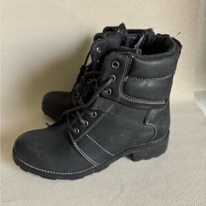 Kamik Black Combat Boots